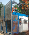 4t total load double cage building construction hoist