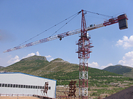 4T load 50m boom small tower crane QTZ50 TC5008B with factory good price